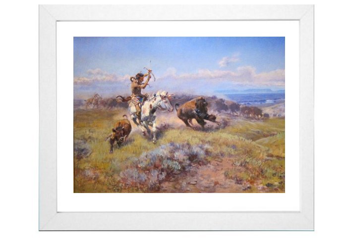 North American IndianFramed Print
